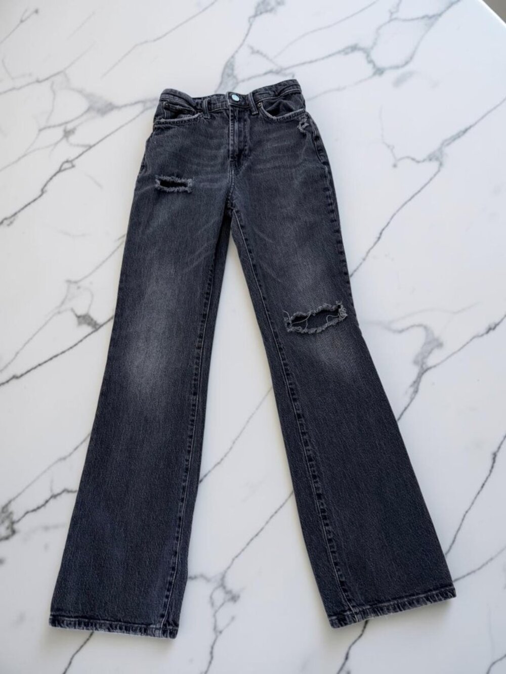 Urban Outfitters BDG High-Waisted Comfort Stretch Flare Jeans Size 26 - Picture 2 of 11